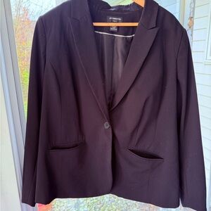 Liz Claiborne Dark Blue Blazer with matching dress pants